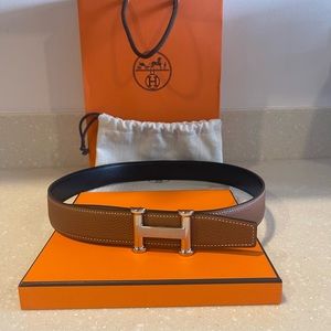 Reversible Hermès Belt